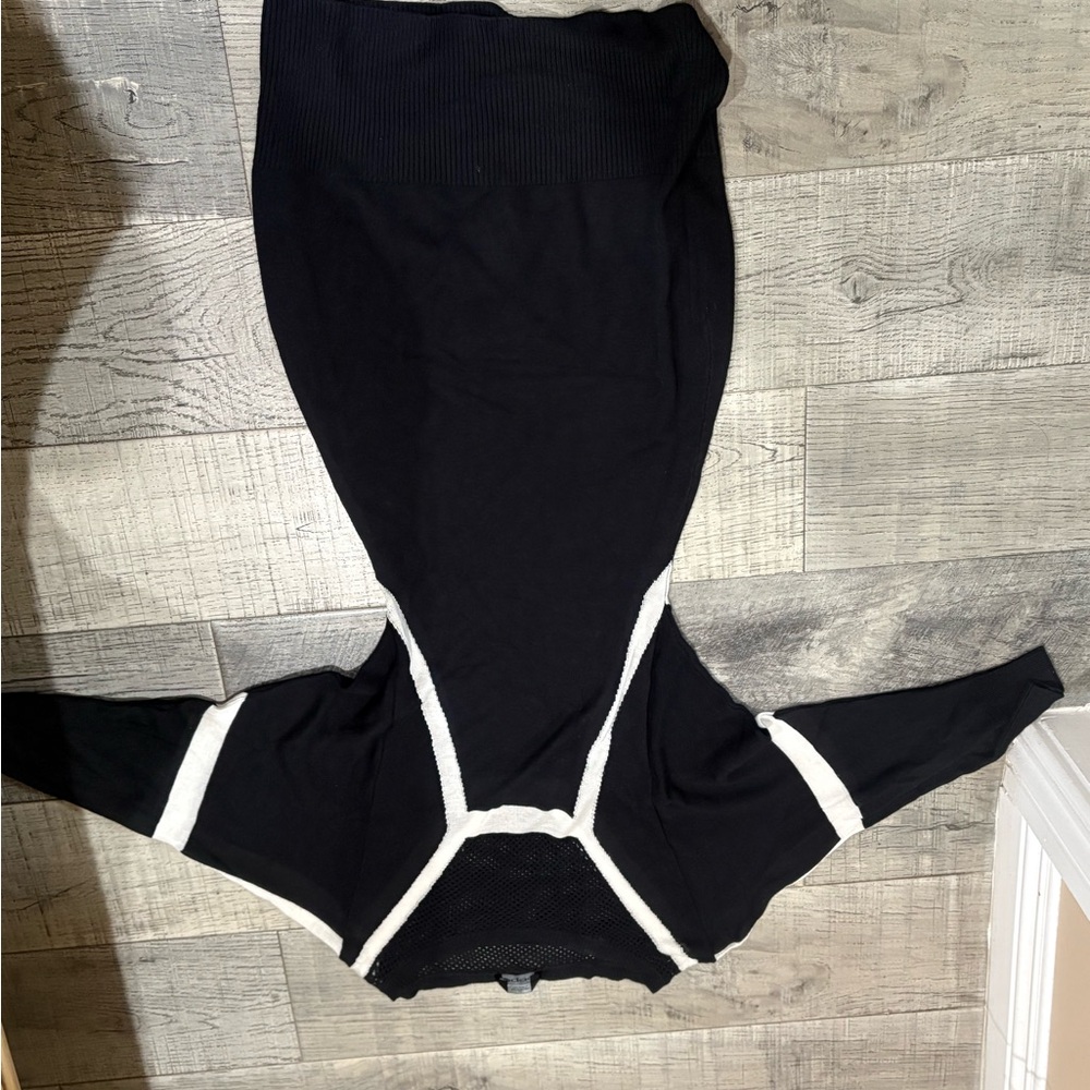 Bebe Monochrome Knit Dress